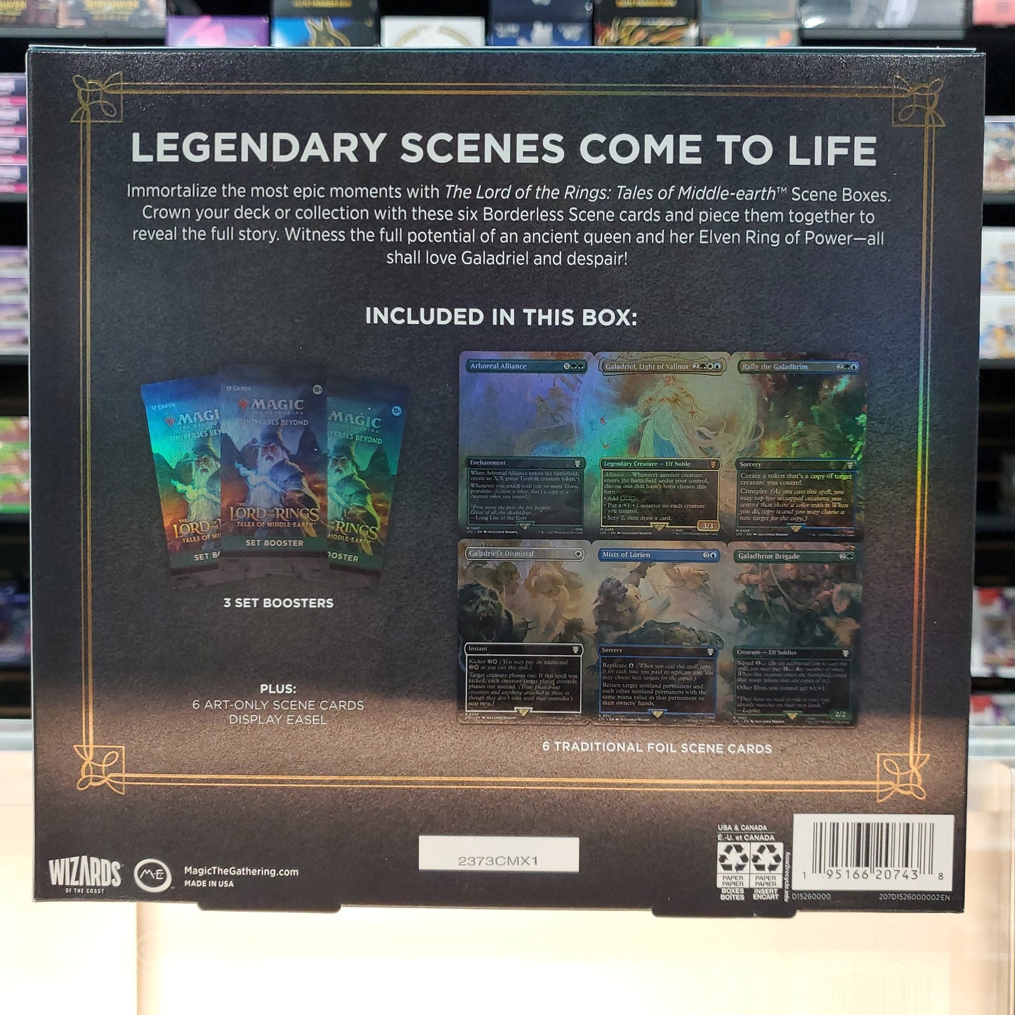 Hot Sale The Gathering - The Lord of the Rings: Tales of Middle-earth - Scene Box (The Might of Galadriel)