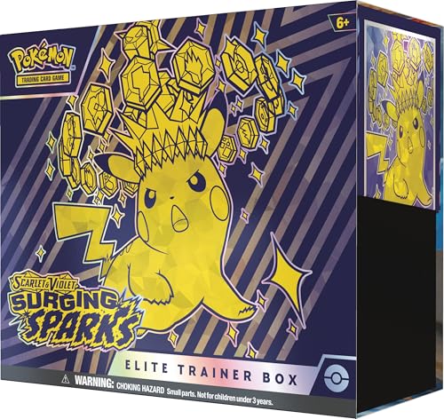 Hot Sale :Scarlet & Violet - Surging Sparks Elite Trainer Box