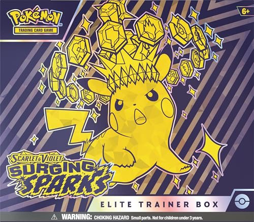 Hot Sale :Scarlet & Violet - Surging Sparks Elite Trainer Box