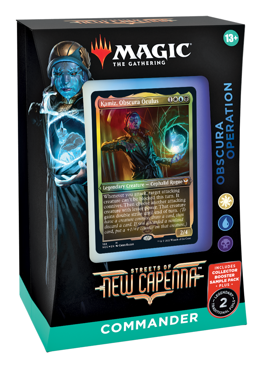 Hot Sale The Gathering - Streets of New Capenna - Commander Deck (Obscura Operation)