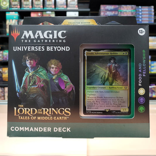 Hot Sale The Gathering - The Lord of the Rings: Tales of Middle-earth - Commander Deck (Food and Fellowship)