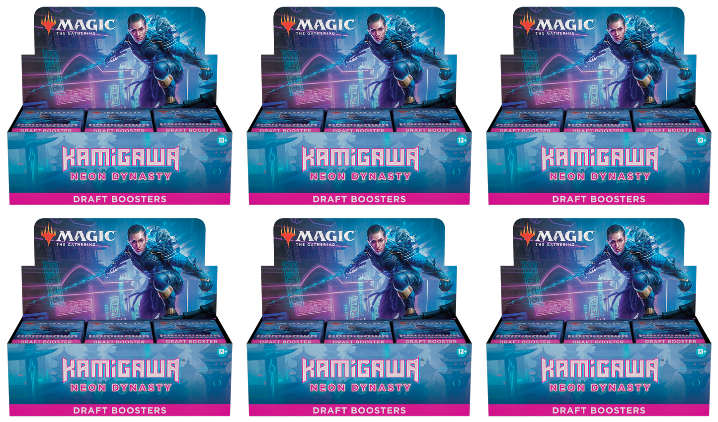 Hot Sale The Gathering - Kamigawa: Neon Dynasty - Draft Booster Case