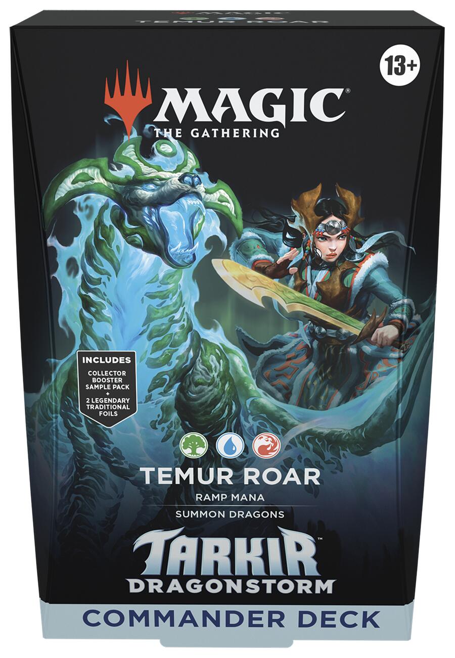 Hot Sale The Gathering - Tarkir: Dragonstorm - Commander Deck (Temur Roar)