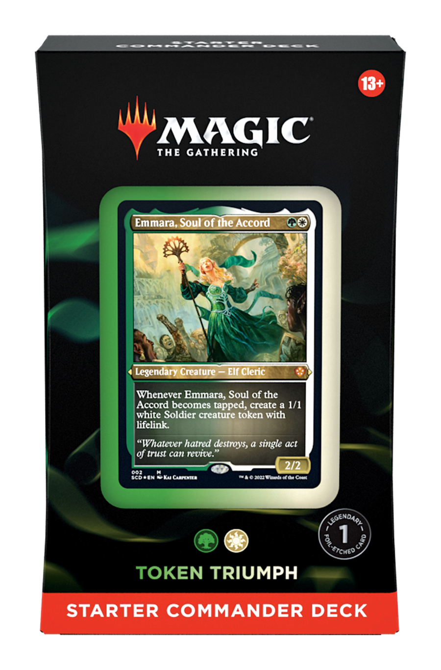 Hot Sale The Gathering - Starter Commander Deck (Token Triumph)