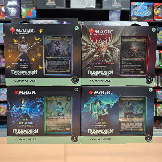 Hot Sale The Gathering - Duskmourn: House of Horror - Commander Deck Display